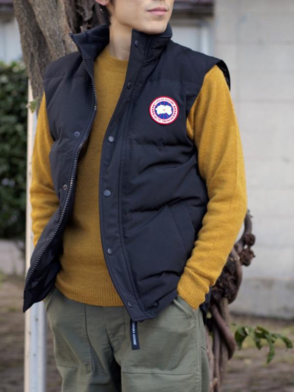 CANADA GOOSE カナダグース スーパーコピー メンズ GARSON VEST ギャルソンベスト BLACK 622040030